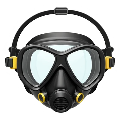diving mask sticker