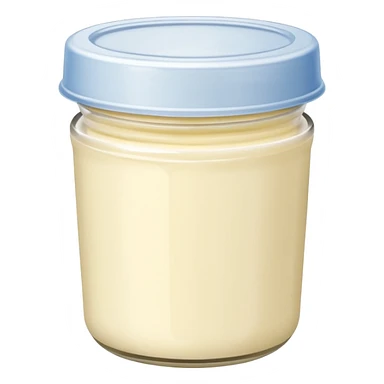 mayonaise  single use portion sticker