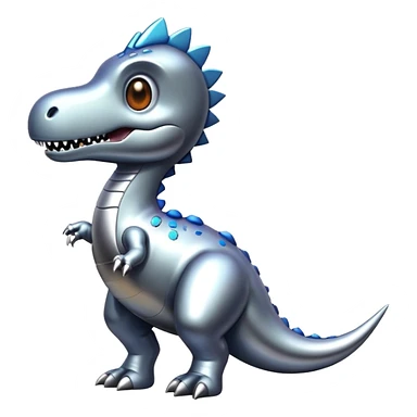 Space dinosaur sticker