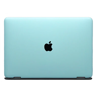 light and white blue laptop sticker