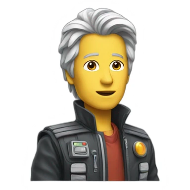 retour vers le futur sticker