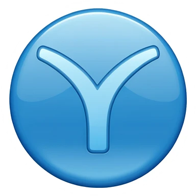 Centang biru sticker