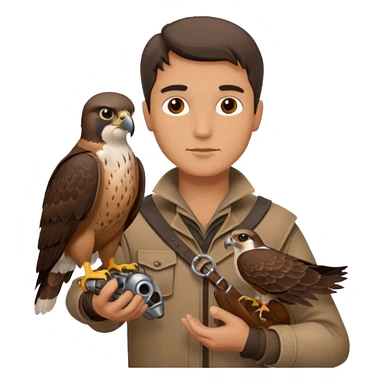 Falconer , different man sticker