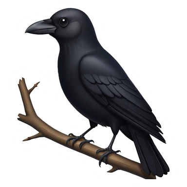 black crow sticker