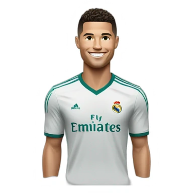 ronaldo happy sticker