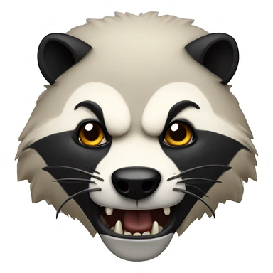 Angry honeybadger sticker