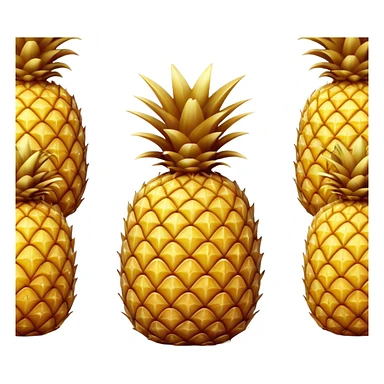 Hawaiian pineapple sticker