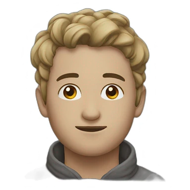 Winter’s face sticker