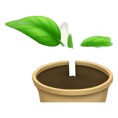 a plant in a pot growing dollar bills dollar leaves green dollar bill leaves attached to plant stem sticker