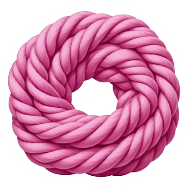 pink yarn sticker