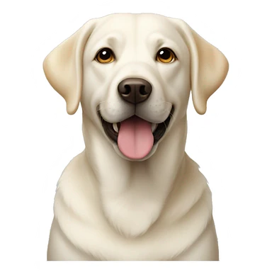white labrador dog sticker