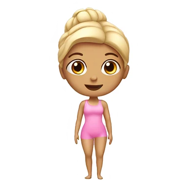 Pink Pilates Princess sticker