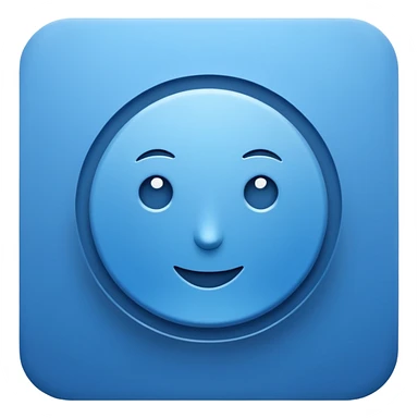 Presentation blue sticker