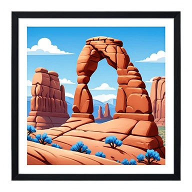 arches national park sticker