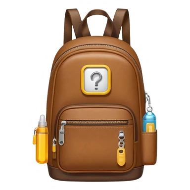 EpiPen in backpack purse sticker