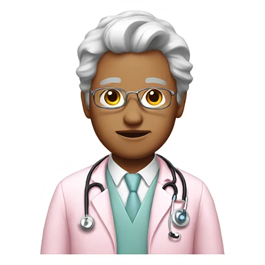 pastel pink doctor sticker