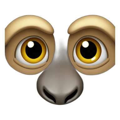 Big monkey from Cameroon sticker