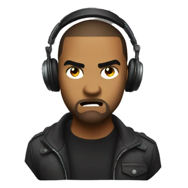 dj kahled angry sticker