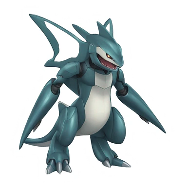 Sharpedo-Gabite-Salamence-Mecha full body sticker