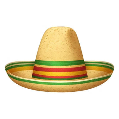 Mexican sombrero sticker