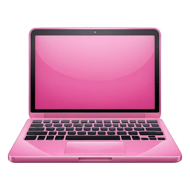 Pink Laptop sticker