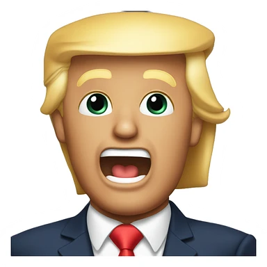 Donald Trump singt sticker