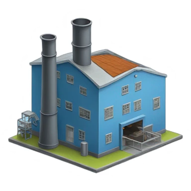 little blue factory sticker