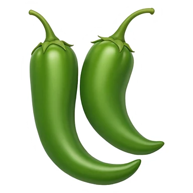 green chili sticker