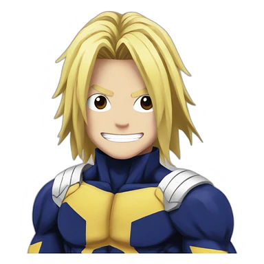 My hero academia all might sticker