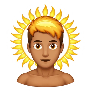 A man with Aura sticker