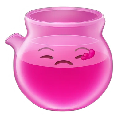 the words "consent is like tea" in hot pink bubble case sticker