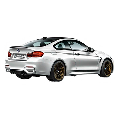 BMW m4 competition sticker
