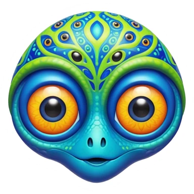 fantastic alien sticker