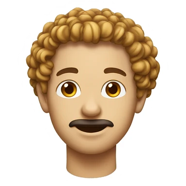 Cuoca con capelli ricci  sticker