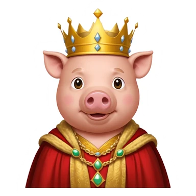 PIG KING sticker