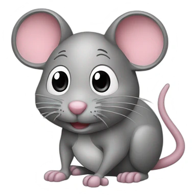 Mouse as a software developer sticker