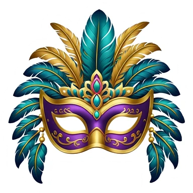 Festival Mask sticker
