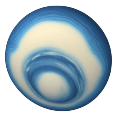 Blue-saturn sticker