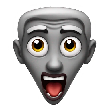 scared Vampire  sticker