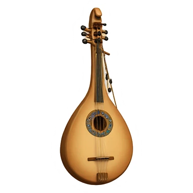 Cretan Lyra instrument  sticker