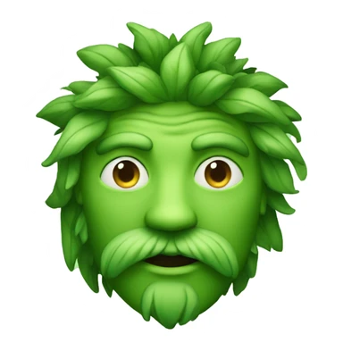 green man sticker