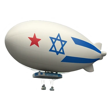 rublimp with israeli flag sticker