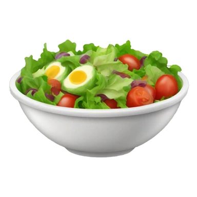 Salad bowl sticker
