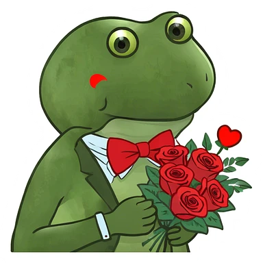 Valentines sticker