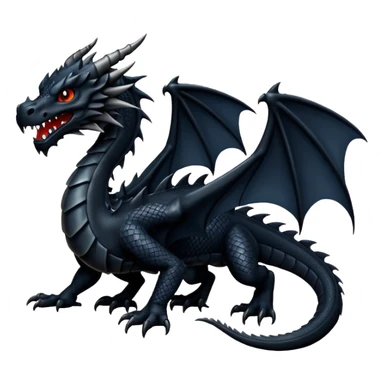 Black Dragon sticker