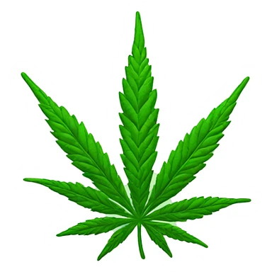cannabis joint sticker