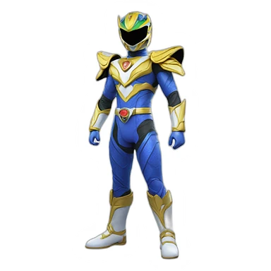 celestial dragon power ranger full body sticker