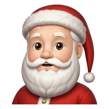Suave Santa sticker