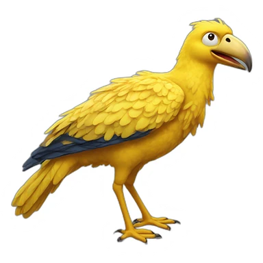 Big bird  sticker
