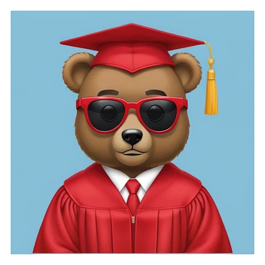 kanye west graduation bear sticker